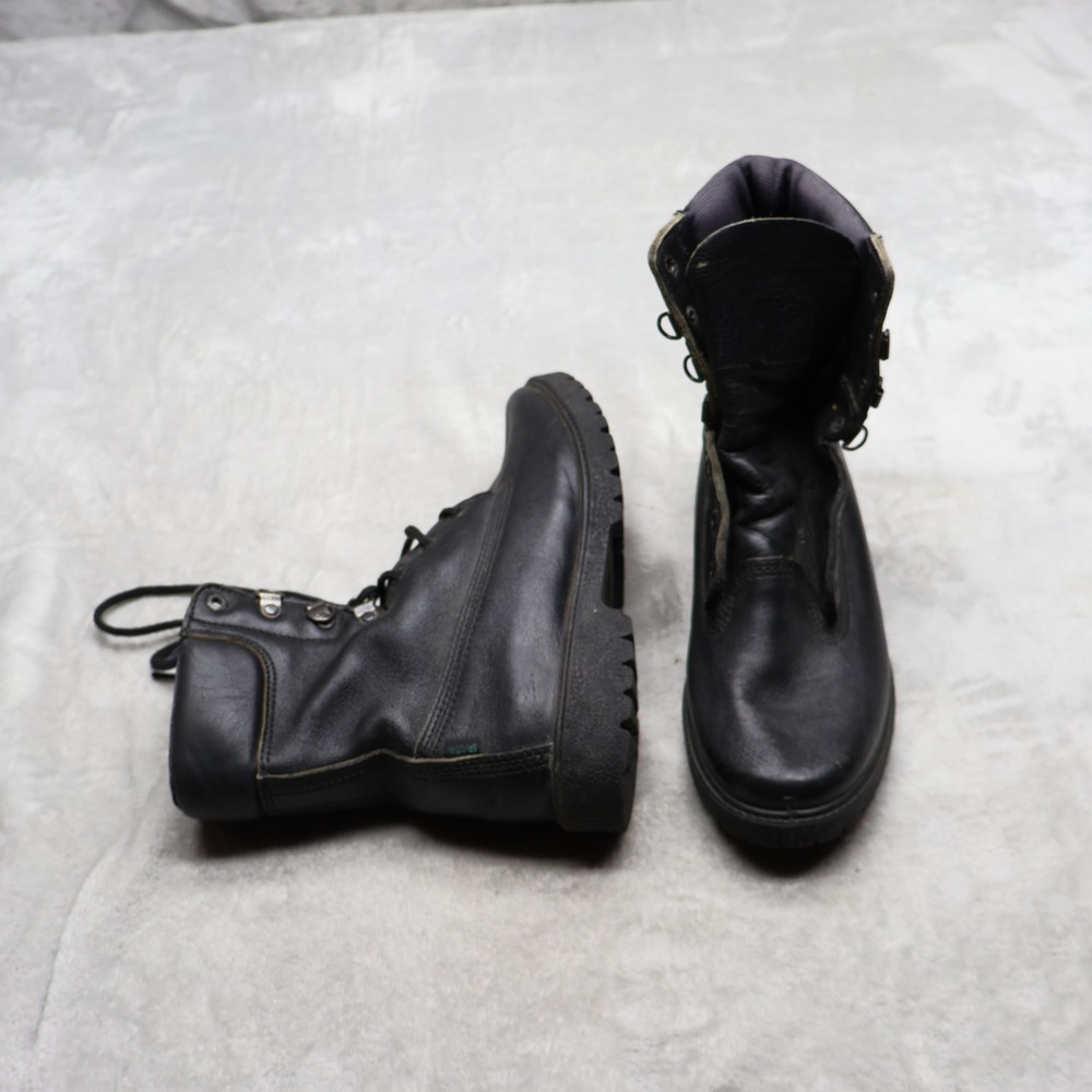 Rocky Men 8.5M Work Boots Black Leather Performance Insulated Tactical 1950 READ